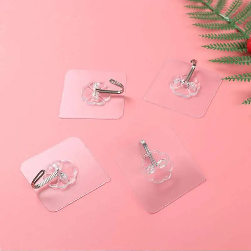 Economical Strong Adhesive Wall Hook Transparent Removable Hanger Hooks for Bathroom Kitchen ds99
Economical Strong Adhesive Wall Hook Transparent Removable Hanger Hooks for Bathroom Kitchen ds99