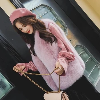 MIARA.L Korean style fur vest in female winter long faux mink fox fur coat stitching vest cultivate lady morality for wholesale
MIARA.L Korean style fur vest in female winter long faux mink fox fur coat stitching vest cultivate lady morality for wholesale