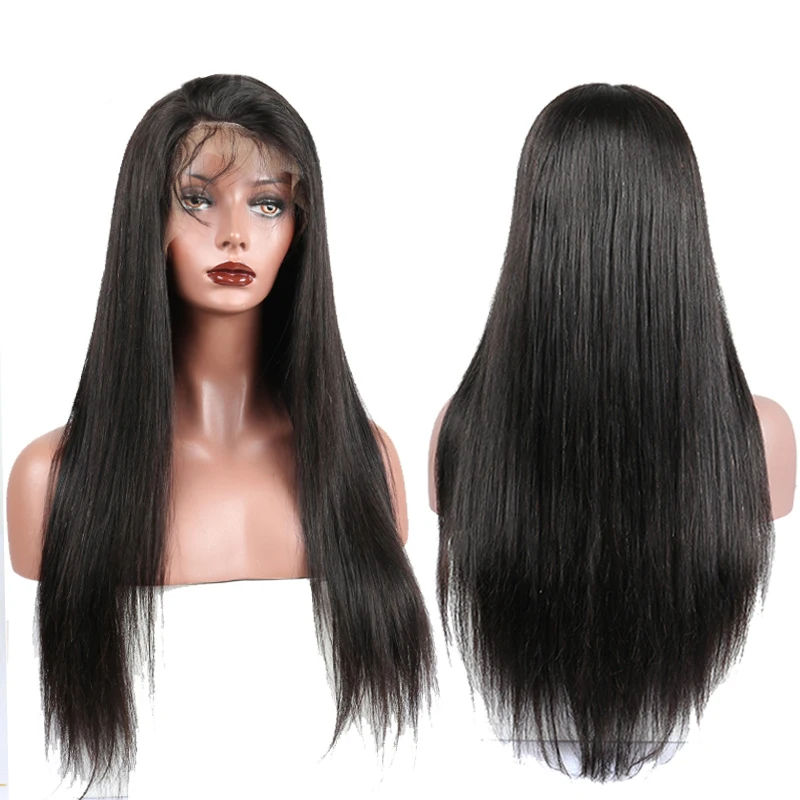 Transparent Lace Wigs Straight 360 Lace Frontal Wig Brazilian 13x6 Lace Front Human Hair Wigs Full HD Film Bob 