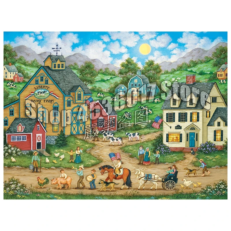 Full DIY Diamond Painting Farm Patriotic Americana Folk Art canvas Embroidery Cross Stitch Needlework Diamond Mosaic Decor Gift
Full DIY Diamond Painting Farm Patriotic Americana Folk Art canvas Embroidery Cross Stitch Needlework Diamond Mosaic Decor Gift
