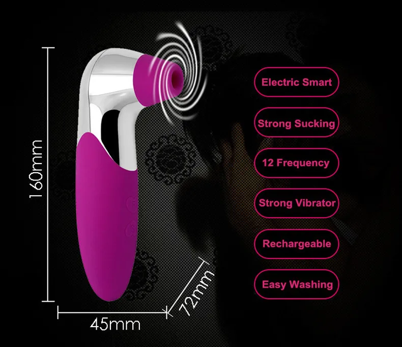 New 12 Frequency Adult Nipple Sucker Clit Vibrator for Women Tongue G-spot Massager Clitoris Sucking Breast Pump Oral Sex Toys. 7 New 12 Frequency Adult Nipple Sucker Clit Vibrator for Women Tongue G-spot Massager Clitoris Sucking Breast Pump Oral Sex Toys. 7