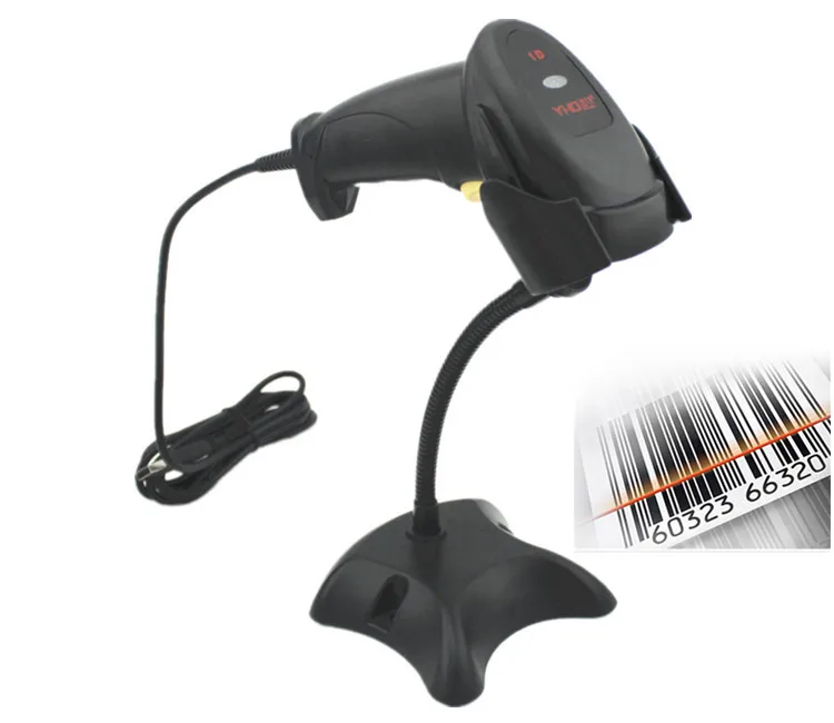 NEW High-quality wholesalewired laser scanner 1D scanner with automatic continuous scanning gun with Stand for POS Plug and play
NEW High-quality wholesalewired laser scanner 1D scanner with automatic continuous scanning gun with Stand for POS Plug and play