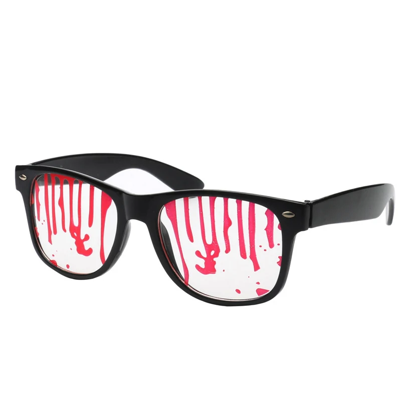 Horror Bloody Drip Lens Glasses Women Men Flat Lens PC Frame Eyewear Halloween Party Decoration Shades oculos de sol feminino
Horror Bloody Drip Lens Glasses Women Men Flat Lens PC Frame Eyewear Halloween Party Decoration Shades oculos de sol feminino
