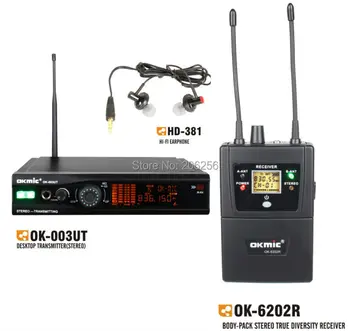 Original OKMIC 003UT Transmitter 6202R Receivers Wireless In Ear Monitor System Stereo True Diversity For Stage monitor
Original OKMIC 003UT Transmitter 6202R Receivers Wireless In Ear Monitor System Stereo True Diversity For Stage monitor