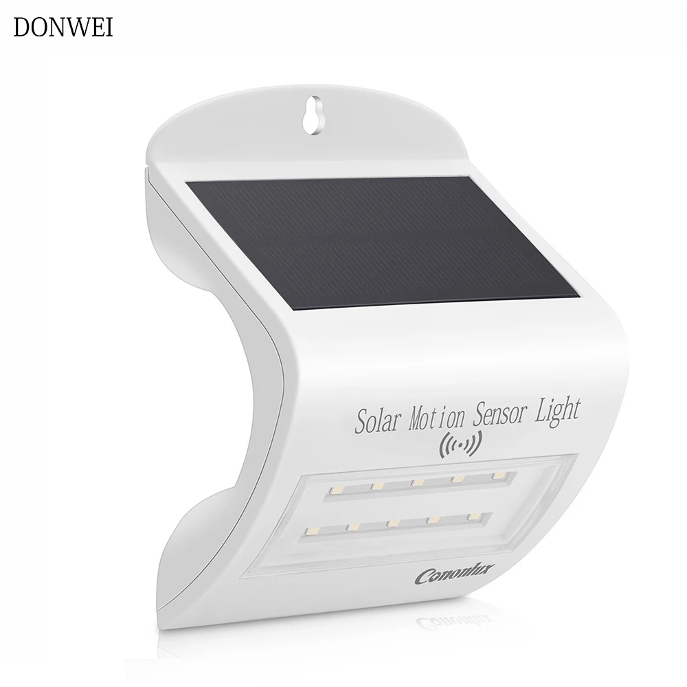 Donwei 10 LED Solar Power Light PIR Motion Sensor Lamps Garden Security Lamp Outdoor Street Waterproof Wall Lights
Donwei 10 LED Solar Power Light PIR Motion Sensor Lamps Garden Security Lamp Outdoor Street Waterproof Wall Lights
