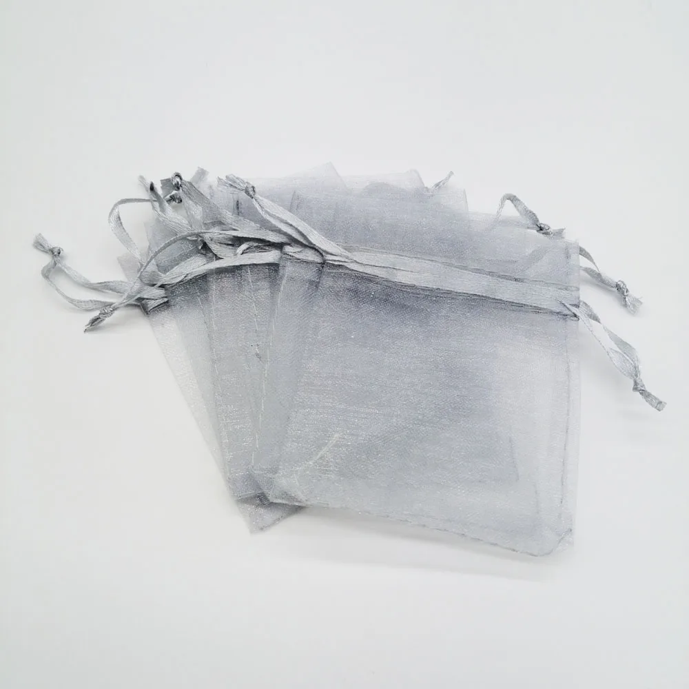 100pcs Organza Bags Gray Small Organza Gift Bags For Jewelry Packaging Display Christmas Wedding Jewelry Storage Drawstring Bag
100pcs Organza Bags Gray Small Organza Gift Bags For Jewelry Packaging Display Christmas Wedding Jewelry Storage Drawstring Bag