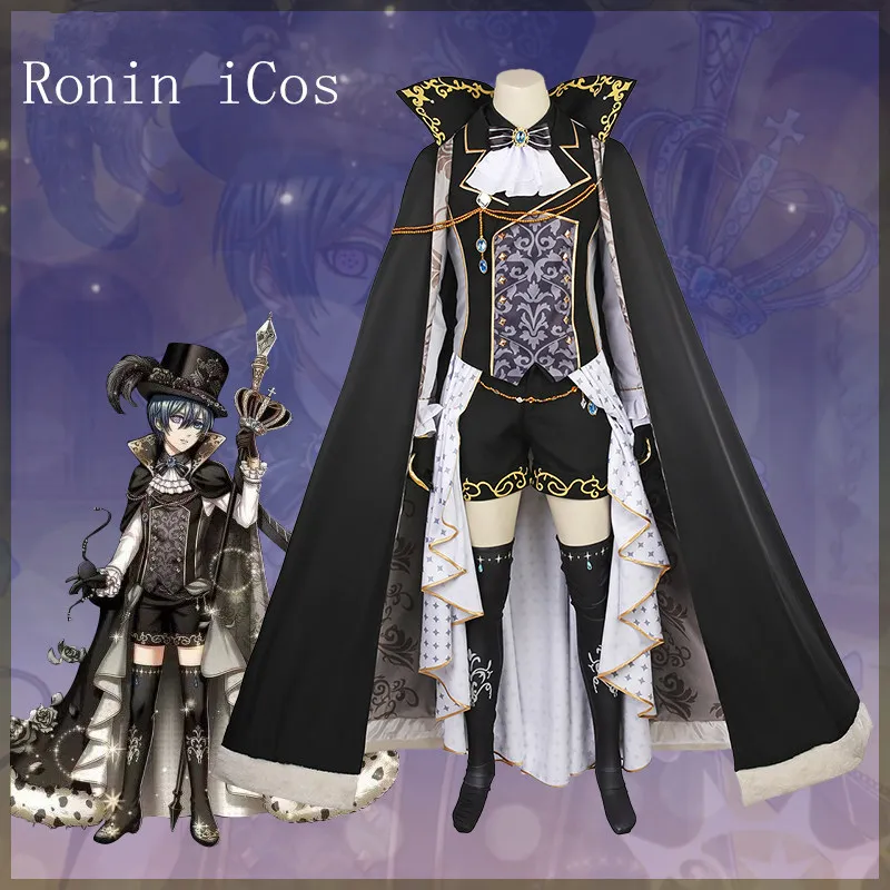 Anime Black Butler Kuroshitsuji Ciel Phantomhive Party Dress Full Set Customized Uniform Outfit Cosplay Costume
Anime Black Butler Kuroshitsuji Ciel Phantomhive Party Dress Full Set Customized Uniform Outfit Cosplay Costume