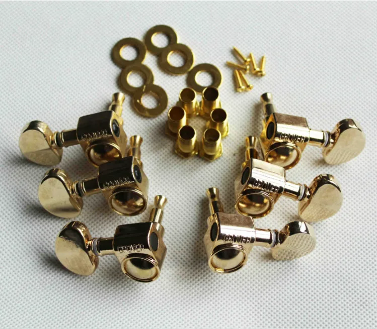 Grover Style Gold Acoustic guitar Machine Tuner, guitar Tuning Pegs ,guitar machine heads 3R3L
Grover Style Gold Acoustic guitar Machine Tuner, guitar Tuning Pegs ,guitar machine heads 3R3L