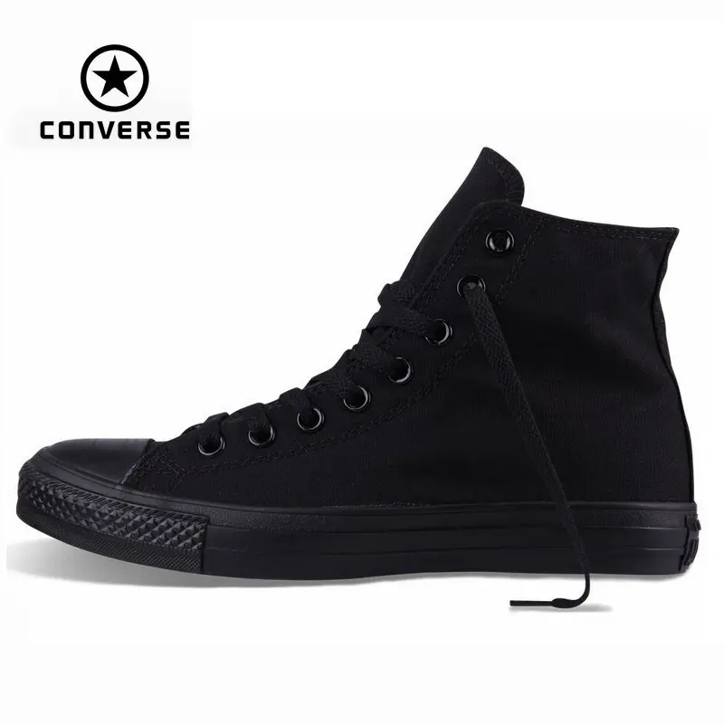 Converse All Star Men's & Women's Canvas Skateboarding Shoes Black
