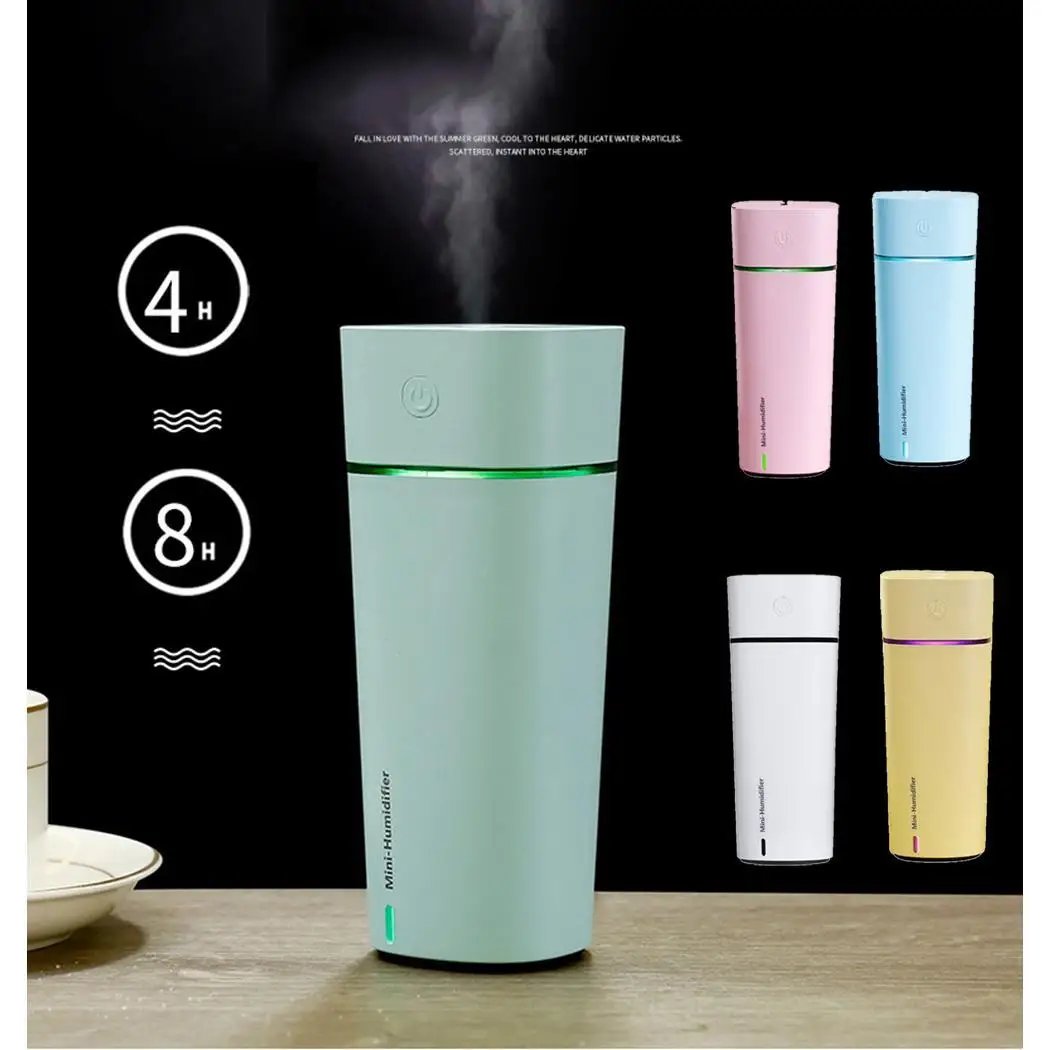 240ml USB Ultrasonic Humidifier Car Aroma Diffuser Electric Essential Oil Diffuser Cup Colorful LED Lights
240ml USB Ultrasonic Humidifier Car Aroma Diffuser Electric Essential Oil Diffuser Cup Colorful LED Lights
