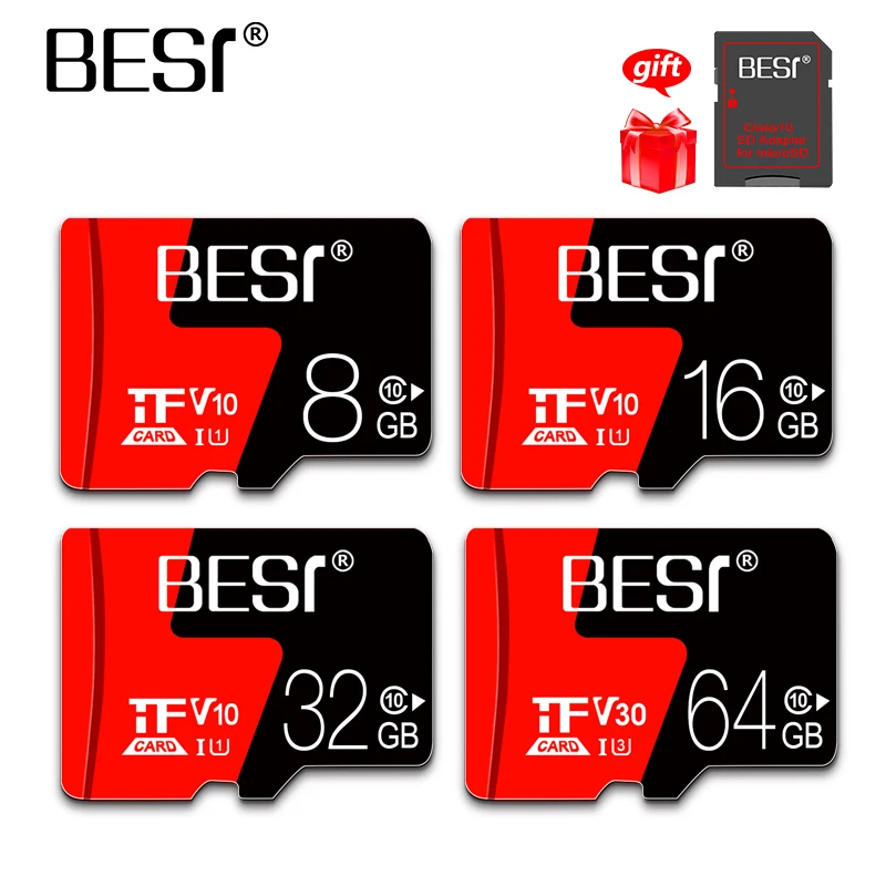 Mini FLASH Memoria TF memory card 32 gb Micro SD card U3 64g mp 3/4 smart phone drone Micro memory SDHC C10 8GB 16 GB card
Mini FLASH Memoria TF memory card 32 gb Micro SD card U3 64g mp 3/4 smart phone drone Micro memory SDHC C10 8GB 16 GB card