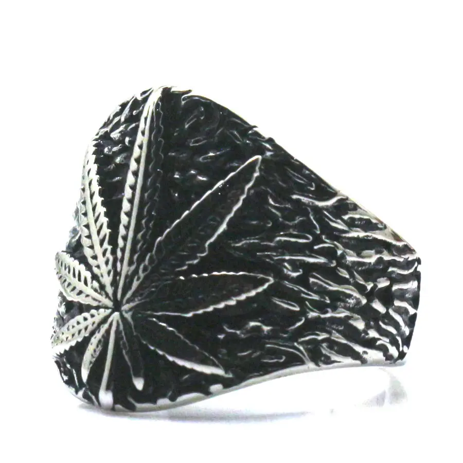 Cool Maple Leaves Silver Ring Men Boy 316L Stainless Steel Party Best Gift Band Biker
Cool Maple Leaves Silver Ring Men Boy 316L Stainless Steel Party Best Gift Band Biker