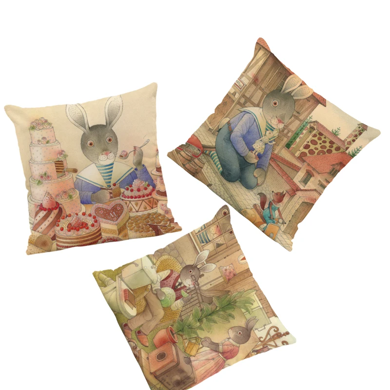 Call The World Rabbit Hug Pillow Bamboo Rat Deer Life Shopping Cartoon Cushion Cover 45Cm Peach Skin Decorative Children'S Room
Call The World Rabbit Hug Pillow Bamboo Rat Deer Life Shopping Cartoon Cushion Cover 45Cm Peach Skin Decorative Children'S Room
