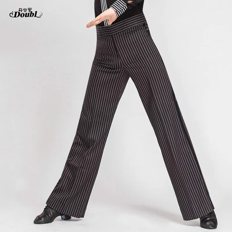Male Dance Practice Pants Men Latin Ballroom Dance Performance Trousers Square Modern National Standard Stripe Costumes H689
Male Dance Practice Pants Men Latin Ballroom Dance Performance Trousers Square Modern National Standard Stripe Costumes H689