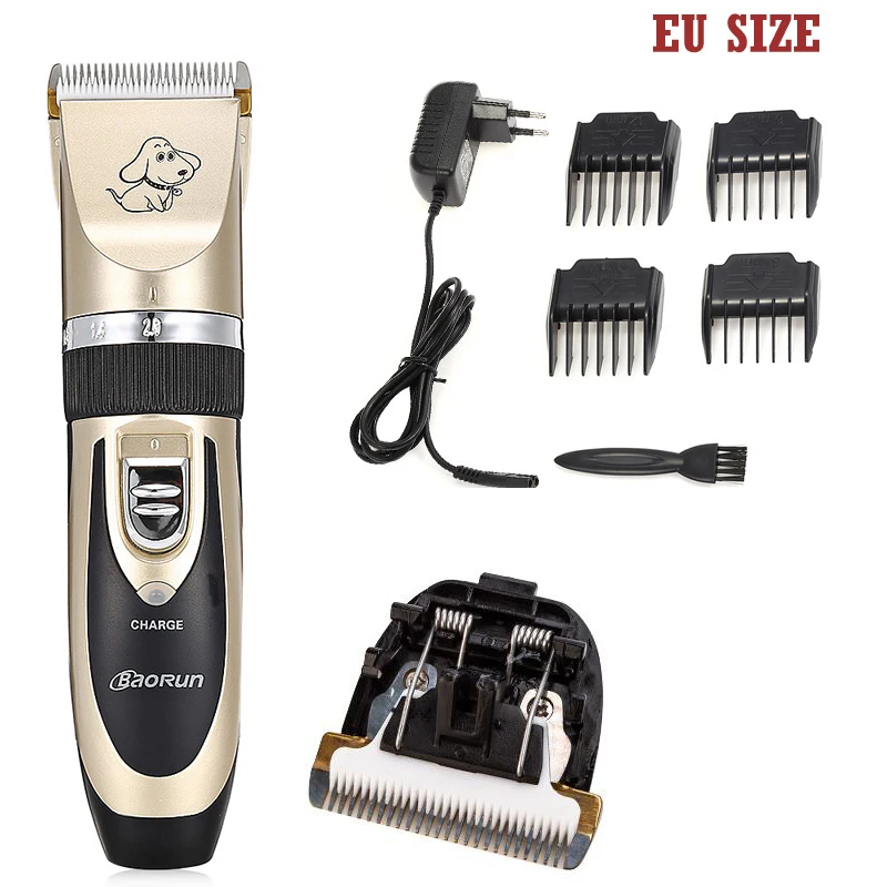 EU Professional Pet Dog Hair Trimmer Animal Grooming Clippers Cat Cutter Machine Shaver Electric Scissor Clipper 110-240V
EU Professional Pet Dog Hair Trimmer Animal Grooming Clippers Cat Cutter Machine Shaver Electric Scissor Clipper 110-240V