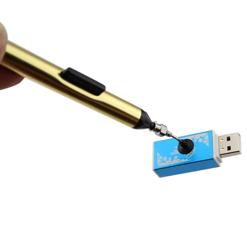 Solder Desoldering Vacuum Sucking Suction Pen Pump Sucker IC SMD Tweezer Pick Up Remover Tool
Solder Desoldering Vacuum Sucking Suction Pen Pump Sucker IC SMD Tweezer Pick Up Remover Tool