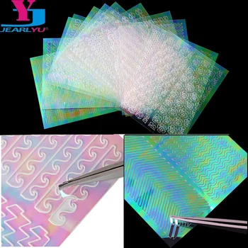 12 Type Laser Hollow Nail Art Sticker Stencil Set Gel Polish Nail Tip Beauty Nail Foil Stickers Unhas Decoradas Adesivo Manicure
12 Type Laser Hollow Nail Art Sticker Stencil Set Gel Polish Nail Tip Beauty Nail Foil Stickers Unhas Decoradas Adesivo Manicure