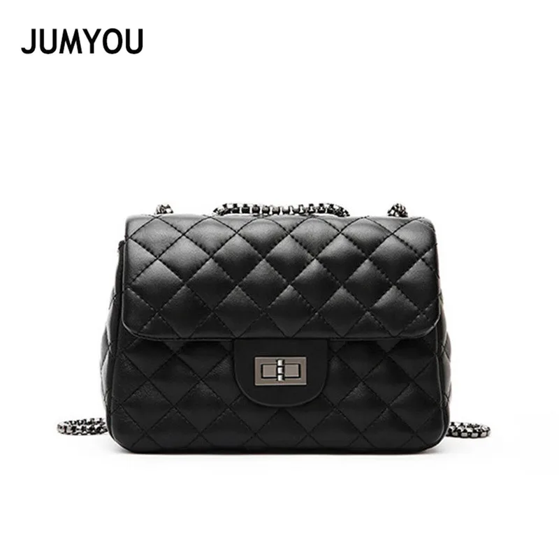 Mini Chains Shoulder Bag Female Genuine Leather Sheepskin Soft Mini Messenger Bag Women Solid Black Women Bag Small Shoulder
Mini Chains Shoulder Bag Female Genuine Leather Sheepskin Soft Mini Messenger Bag Women Solid Black Women Bag Small Shoulder