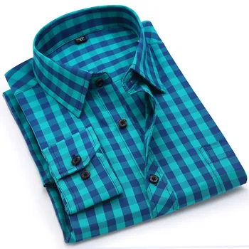 New high quality pure cotton soft breathable no fade no shrink regular fit long sleeve classical male plaid casual shirts
New high quality pure cotton soft breathable no fade no shrink regular fit long sleeve classical male plaid casual shirts