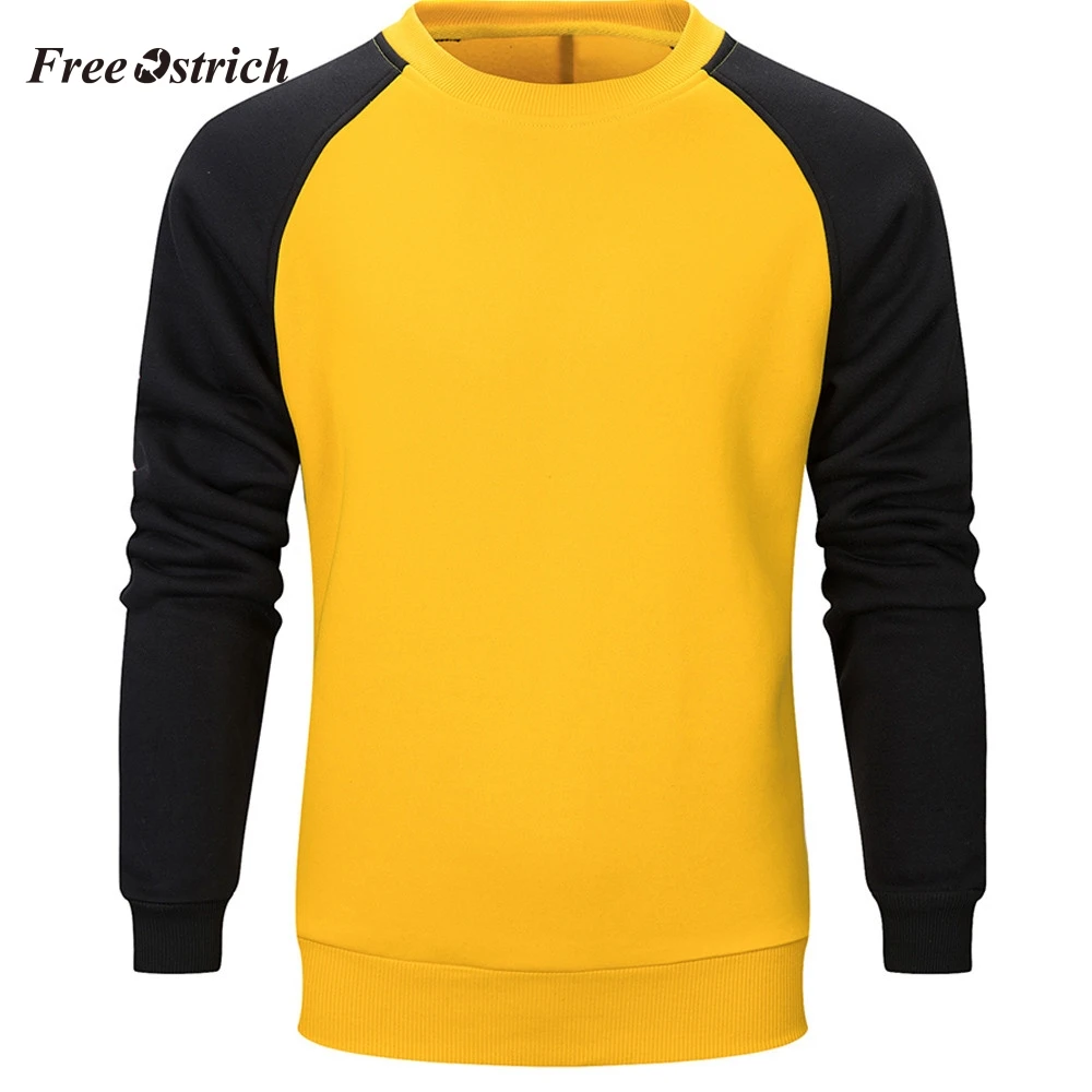 Free Ostrich Men's Round Collar Long Sleeve Patchwork Sweatshirt New Spring Autumn Fashion Warm Fleece Coat Men Hot Sales
Free Ostrich Men's Round Collar Long Sleeve Patchwork Sweatshirt New Spring Autumn Fashion Warm Fleece Coat Men Hot Sales