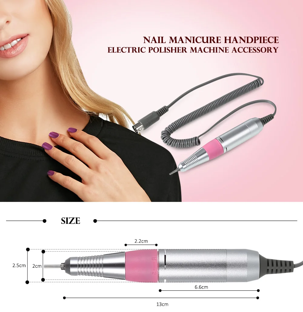 Nail Manicure Handpiece Pedicure Files Tool Nail Equipment Grinding Polisher Glazing Electric Manicure Machine Drill Accessory
Nail Manicure Handpiece Pedicure Files Tool Nail Equipment Grinding Polisher Glazing Electric Manicure Machine Drill Accessory