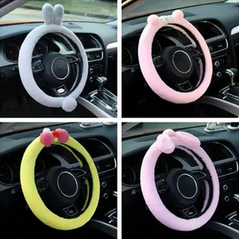Animal Car Steering Wheel Cover Cute Cartoon Winter Plush Rabbit Sheep Women Girl Car Interior Accessories Styling Decorations
Animal Car Steering Wheel Cover Cute Cartoon Winter Plush Rabbit Sheep Women Girl Car Interior Accessories Styling Decorations