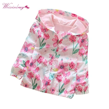 Baby Girl Floral Hoodie Jacket Apring Autumn Flower Pattern Zipper Coat Girl Clothing 2-7Y
Baby Girl Floral Hoodie Jacket Apring Autumn Flower Pattern Zipper Coat Girl Clothing 2-7Y