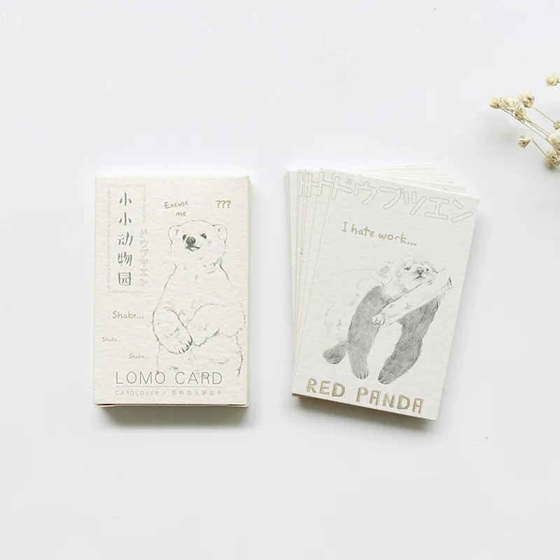 28 Sheets/Set Creative Little Zoo Mini Lomo Postcard/Greeting Card/Birthday Letter Envelope Gift Card Message Card
28 Sheets/Set Creative Little Zoo Mini Lomo Postcard/Greeting Card/Birthday Letter Envelope Gift Card Message Card