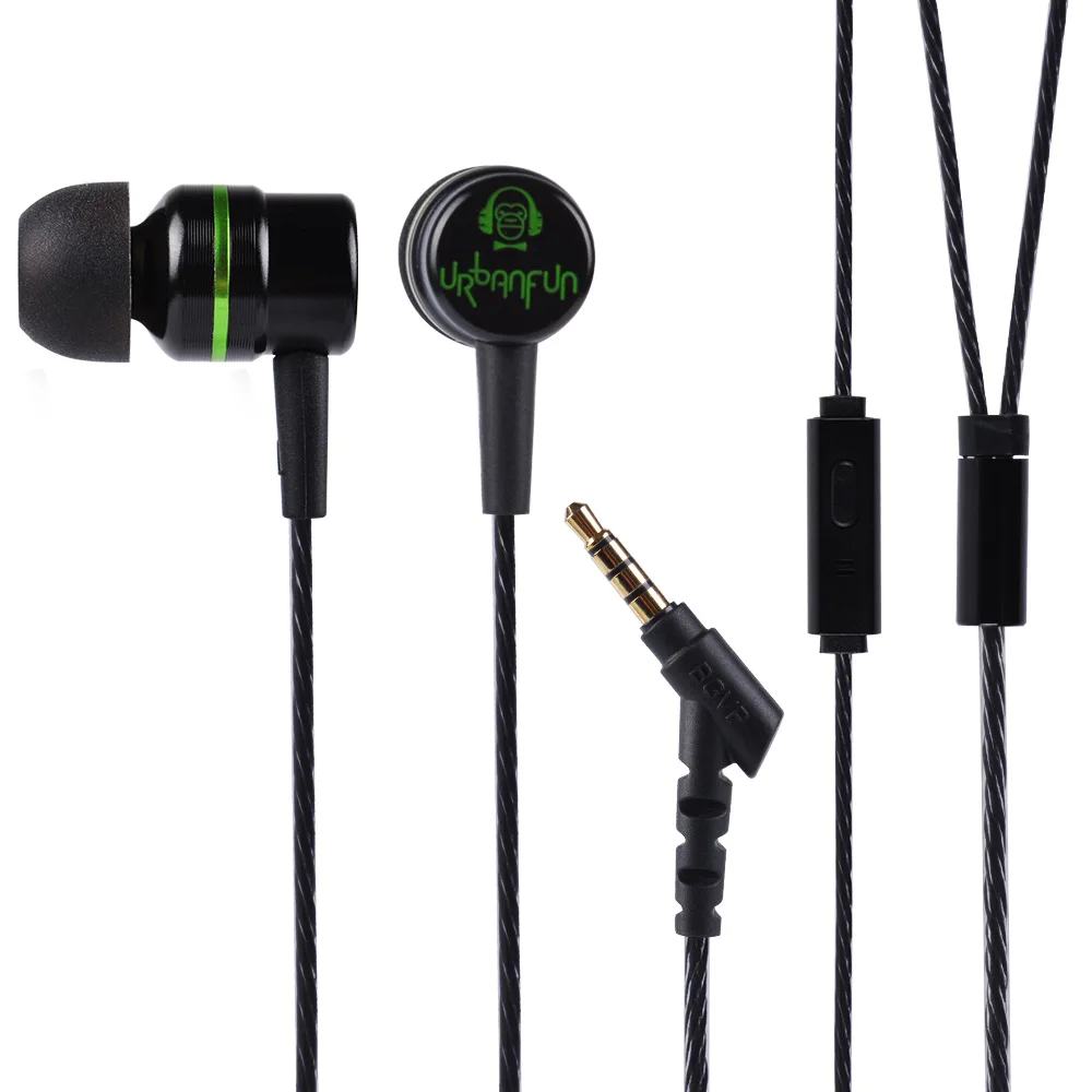 Urbanfun U1 Balanced armature 3.5mm In Ear Earphone Hybrid Driver BA+DD HiFi Metal Earphone Earplug Headset with Mic earphones
Urbanfun U1 Balanced armature 3.5mm In Ear Earphone Hybrid Driver BA+DD HiFi Metal Earphone Earplug Headset with Mic earphones
