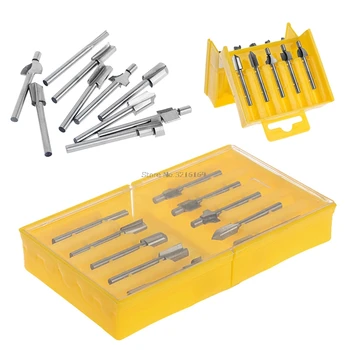 For 10Pcs 1/8 3mm HSS Router Bits Wood Cutter Milling Fits Rotary Tool Set Promotion
For 10Pcs 1/8 3mm HSS Router Bits Wood Cutter Milling Fits Rotary Tool Set Promotion