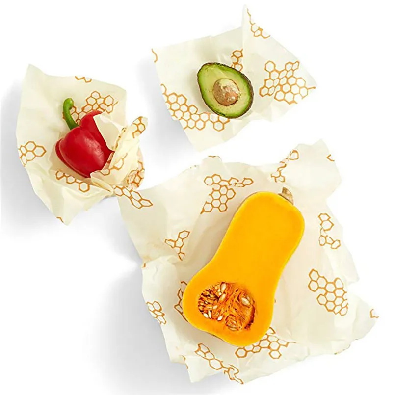Reusable Food Beeswax Wraps Zero Waste 3 Sizes 6pcs Eco Friendly Beeswax Food Wrap For Fruits Cooking Beewax Wrap 40JULY01
Reusable Food Beeswax Wraps Zero Waste 3 Sizes 6pcs Eco Friendly Beeswax Food Wrap For Fruits Cooking Beewax Wrap 40JULY01
