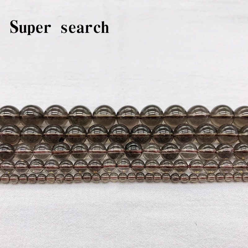 Natural Rock Crystal Smoky Quartzs Loose Round Beads 4 6 8 10 12mm Brown Spacer Beads Fit Diy Fashion Jewelry Making
Natural Rock Crystal Smoky Quartzs Loose Round Beads 4 6 8 10 12mm Brown Spacer Beads Fit Diy Fashion Jewelry Making