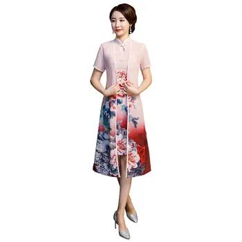 Shanghai Story 2019 New Arrival Chinese Traditional Clothing Short Qipao Chinese cheongsam with Dress Coat 2 pieces Set 3 Style
Shanghai Story 2019 New Arrival Chinese Traditional Clothing Short Qipao Chinese cheongsam with Dress Coat 2 pieces Set 3 Style