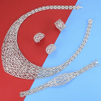 missvikki Luxury Noble Micro Pave Cubic Zirconia Dubai Jewelry Sets Latest Luxury Bridal Wedding Jewelry 4pcs Set For Women
missvikki Luxury Noble Micro Pave Cubic Zirconia Dubai Jewelry Sets Latest Luxury Bridal Wedding Jewelry 4pcs Set For Women