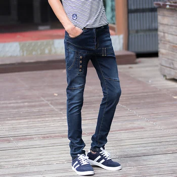 2019 Spring Blue Classic Designer Denim Skinny Jeans men's casual Slim Fit 28-36
2019 Spring Blue Classic Designer Denim Skinny Jeans men's casual Slim Fit 28-36