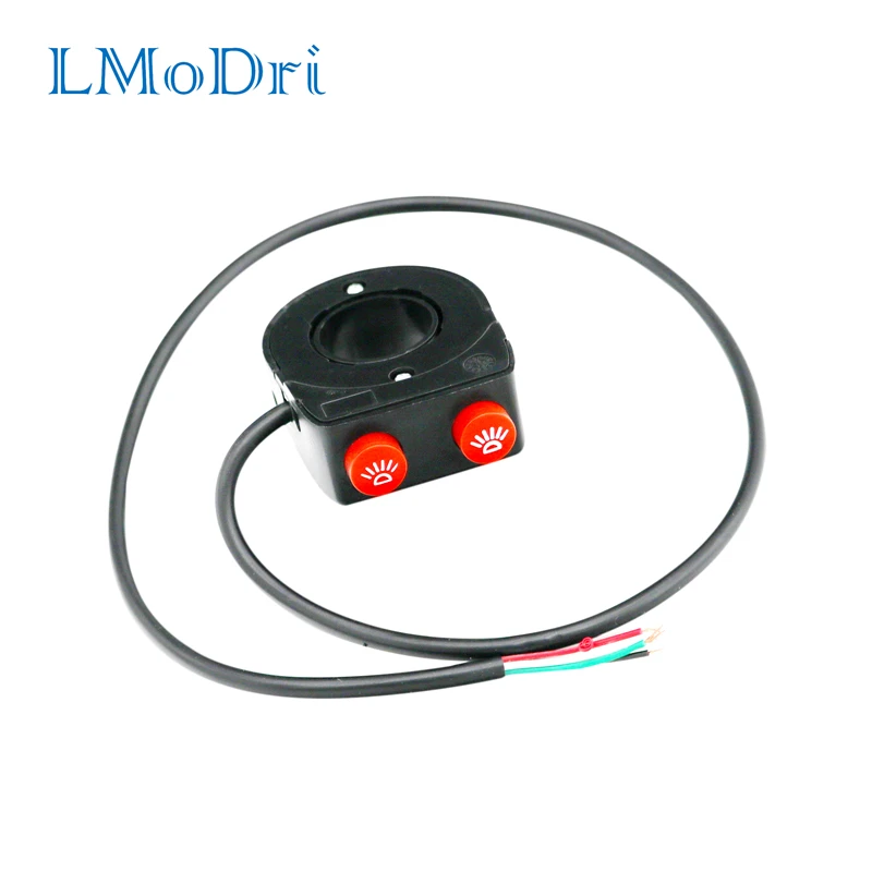 LMoDri 7/8'' 22mm Motorcycle Bike Handlebar On Off Button Head Spot Fog Light Switch
LMoDri 7/8'' 22mm Motorcycle Bike Handlebar On Off Button Head Spot Fog Light Switch