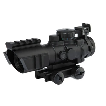 

Hunting Tactical Scopes Red Dot Sight 4X32 W/Tri-Illuminated Reticle Hunting Airsoft Riflescope Optics Airsoft Rifle Scope Guns