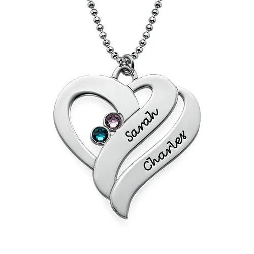 2016 New Arrival Custom Heart Necklace for Women Popular Design Name Pendant Necklace Silver Gold Plated Birthstone Necklace
2016 New Arrival Custom Heart Necklace for Women Popular Design Name Pendant Necklace Silver Gold Plated Birthstone Necklace