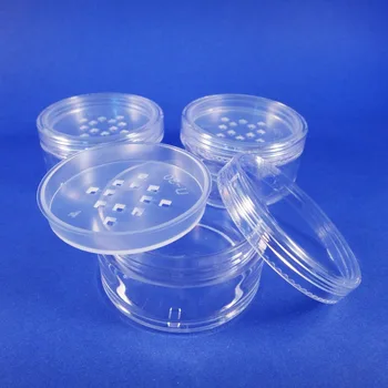 10 Pcs Travel Size Cosmetic Empty Plastic Clear Sifter Loose Powder Container (AY81P(30)S-C=10 pcs)
10 Pcs Travel Size Cosmetic Empty Plastic Clear Sifter Loose Powder Container (AY81P(30)S-C=10 pcs)