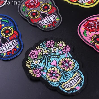 Prajna Iron On Patches Hippie Skull Patch Embroidered Patches For Clothing Applique Fabric Garment DIY Apparel Accessories Badge
Prajna Iron On Patches Hippie Skull Patch Embroidered Patches For Clothing Applique Fabric Garment DIY Apparel Accessories Badge