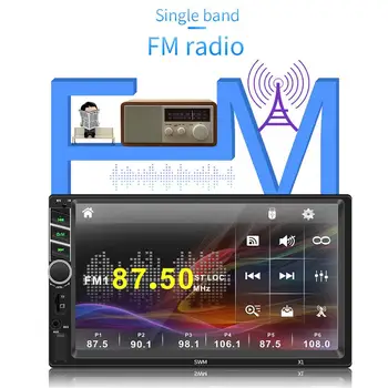 Yfashion Car MP5 Player FM Radio Steering Wheel Controller Colorful HD Capacitive Screen Autoradio Bluetooth Multimedia Player
Yfashion Car MP5 Player FM Radio Steering Wheel Controller Colorful HD Capacitive Screen Autoradio Bluetooth Multimedia Player