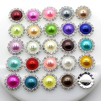 ZMASEY 10pcs/Lot 15mm Pearl Wedding Diamond buttons Factor Outlets Rhinestones buttons DIY Hair Accessory Decorative button
ZMASEY 10pcs/Lot 15mm Pearl Wedding Diamond buttons Factor Outlets Rhinestones buttons DIY Hair Accessory Decorative button