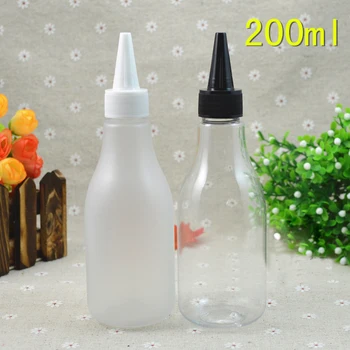 50pcs 200ml clear/frosted round empty plastic bottles container with pointed mouth top E liquid bottle with screw cap wholesalE
50pcs 200ml clear/frosted round empty plastic bottles container with pointed mouth top E liquid bottle with screw cap wholesalE