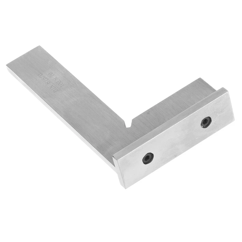 100*70mm Machinist Try Square DIN 875 / 0 grade 90degree Flat Edge Square with Base Good Quality
100*70mm Machinist Try Square DIN 875 / 0 grade 90degree Flat Edge Square with Base Good Quality