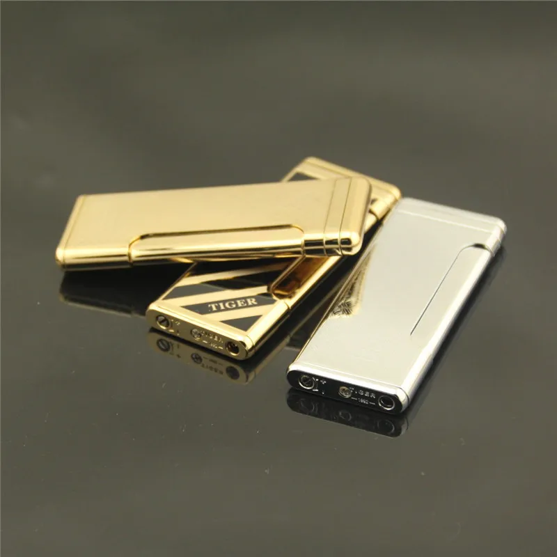 Tiger lateral pressure thin boutique lighters, new creative products lighter, gift lighters, cigarette lighter
Tiger lateral pressure thin boutique lighters, new creative products lighter, gift lighters, cigarette lighter