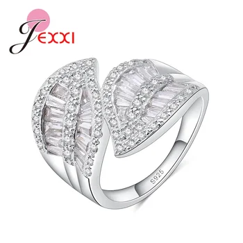High Grade New Listing Unique 925 Sterling Silver Jewelry For Women Rings Two Pieces Of Leaves Design Size 6-10
High Grade New Listing Unique 925 Sterling Silver Jewelry For Women Rings Two Pieces Of Leaves Design Size 6-10