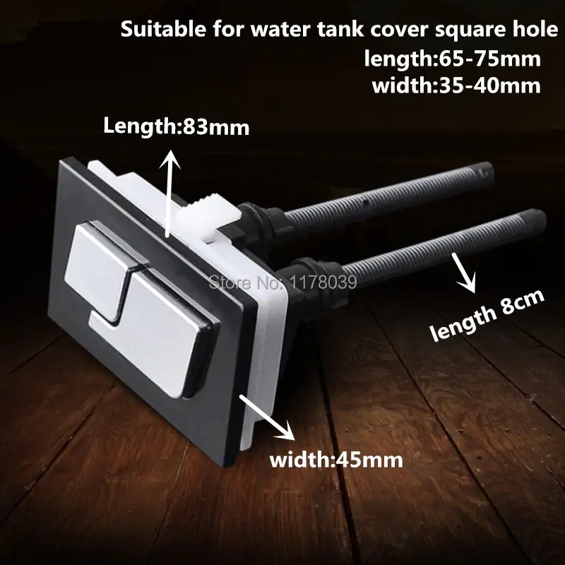 83X45mm Rectangle Toilet Push Buttons,ABS toilet dual push button,toilet flush double button water tank accessories,J17336
83X45mm Rectangle Toilet Push Buttons,ABS toilet dual push button,toilet flush double button water tank accessories,J17336