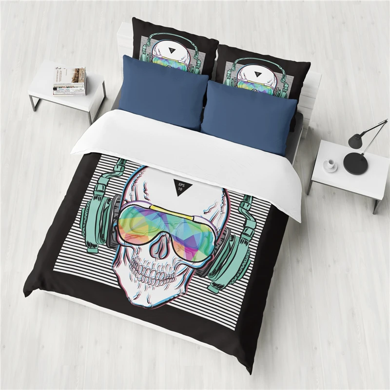 Comfortable Bedlinens Wolf Skull Horse Panda Duvet Cover Pillowcase Set Single Double Twin Queen King Size 2/3Pcs Bedding Set
Comfortable Bedlinens Wolf Skull Horse Panda Duvet Cover Pillowcase Set Single Double Twin Queen King Size 2/3Pcs Bedding Set