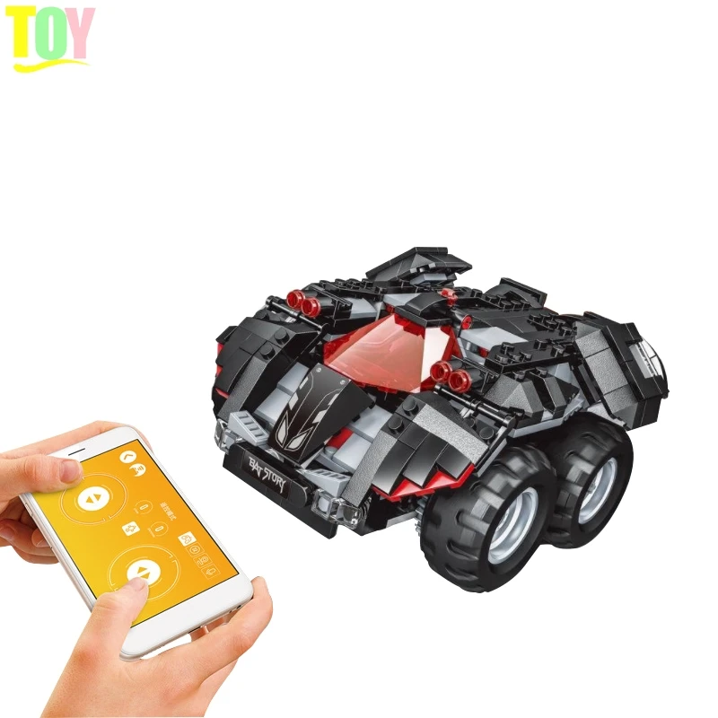 384Pcs DIY Legoing Technic Electric Remote Control Batman Chariot Mobile Phone APP Control Mode & Ordinary RC Mode Legoings Gift
384Pcs DIY Legoing Technic Electric Remote Control Batman Chariot Mobile Phone APP Control Mode & Ordinary RC Mode Legoings Gift