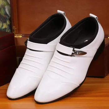 The Fashion Leisure Men Leather Shoes White Black Fold Belt Buckle Decoration Tip Size 28-66 Men Shoes Men
The Fashion Leisure Men Leather Shoes White Black Fold Belt Buckle Decoration Tip Size 28-66 Men Shoes Men